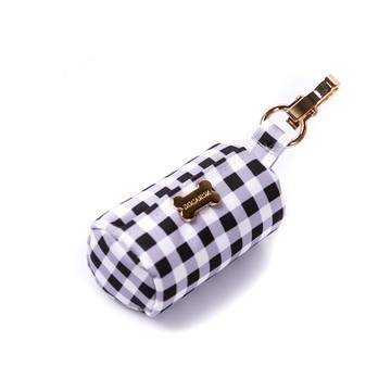 【美好毛日】韓國Noradog 寵物拾便包-黑白格紋 撿便包 撿便袋 拾便袋