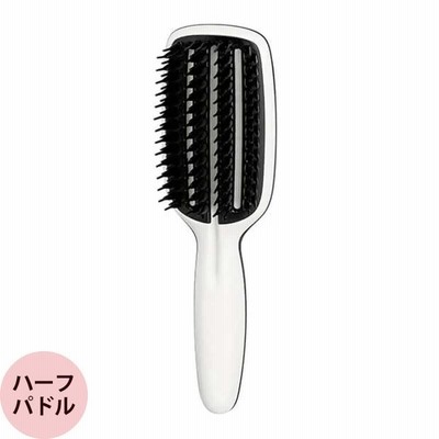 ヘアブラシ ストレート用 タングルティーザー パドルブラシ ハーフパドル 耐熱 速乾 ブロー ドライ ブラシ 髪 美容室 美容師 サロン仕様 TANGLE TEEZER