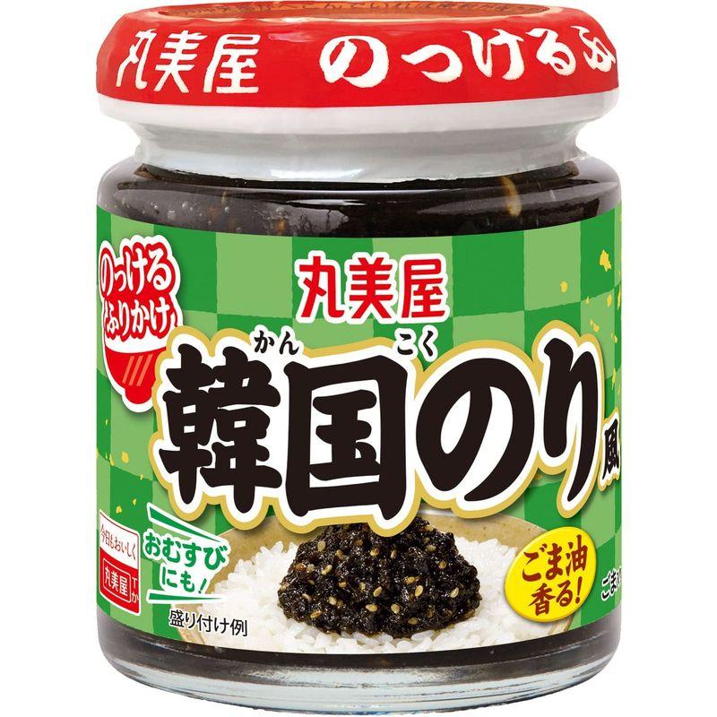 丸美屋食品工業 のっけるふりかけ 韓国のり風 100g ×6個