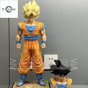 元氣招財 七龍珠模型 無限z戰士站姿係列 孫悟空 超賽悟空 替換頭 擺件 公仔 盒裝 禮物