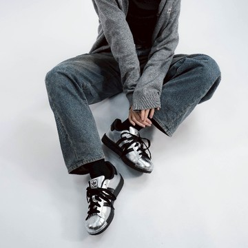 Adidas 愛迪達 Superstar II KI9988 男女 運動休閒鞋 貝殼鞋 舒適 銀 黑