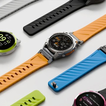 UNIQ 新加坡 Fluo Garmin可拆式矽膠錶帶