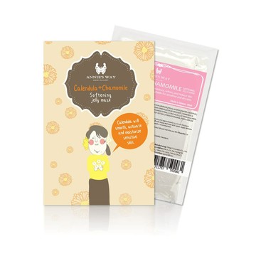 【 謝曬皮聯名 】金盞花親膚柔嫩果凍面膜 40ml