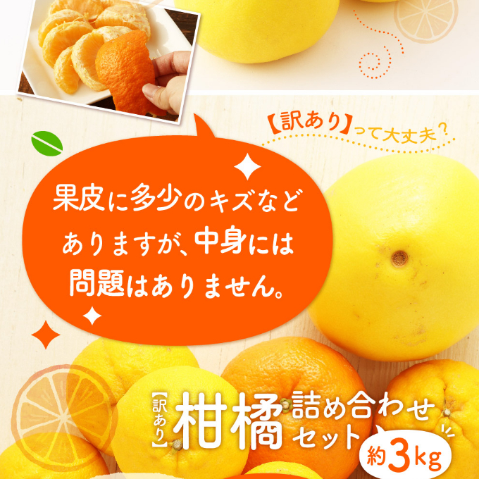 柑橘詰め合わせセット（約２．５ｋｇ）