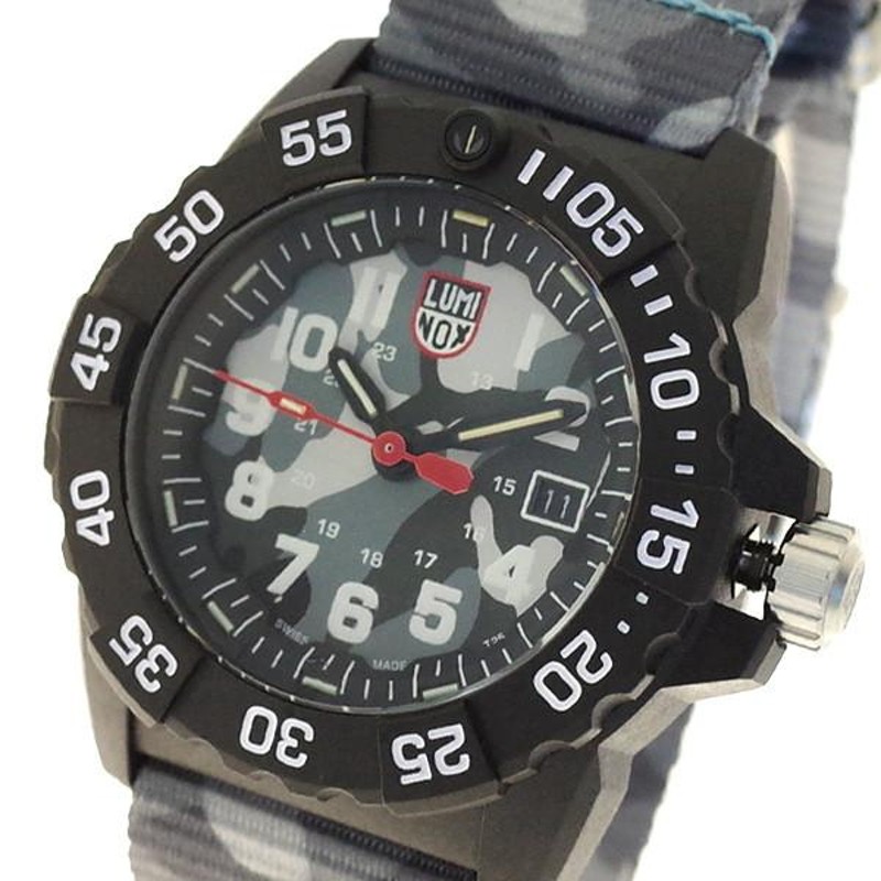 ルミノックス 腕時計 メンズ ネイビーシールズ NAVY SEAL 3500 SERIES LUMINOX 迷彩柄 カモフラージュ柄 クオーツ  グレー系 カモフラージュ カーキ グレー | LINEブランドカタログ