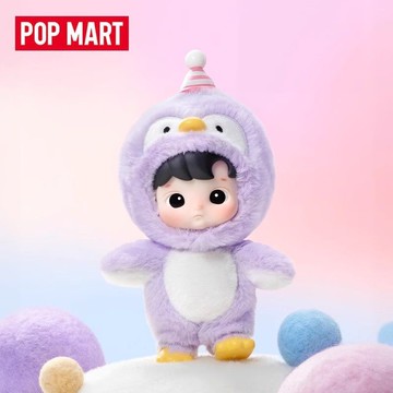 POPMART泡泡瑪特HACIPUPU動物貼貼系列手辦盲盒玩具禮物擺件 ph6201