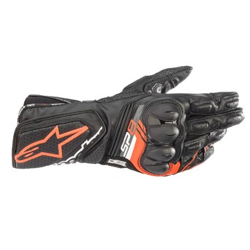 【長版防摔】Alpinestars A星 SP-8 V3 GLOVES 黑螢光紅 防摔手套