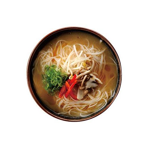 グルテンフリーインスタントとんこつ風ラーメン6食スープ付