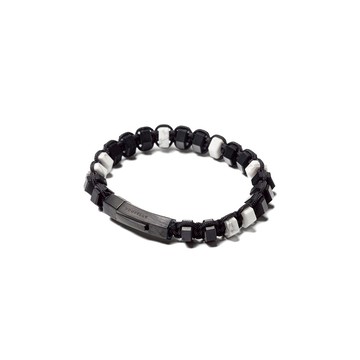 【Montagne｜免運】Nouvelle｜R.A.M. 白松石。黑瑪瑙手鏈