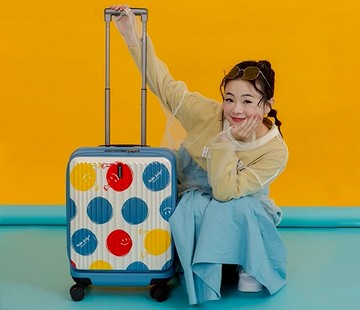 【eminent 萬國通路】KK70 擁抱點點行李箱(eminent x Hahababy 聯名款) 20吋(冬拍一限定9折)