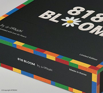 台灣公司正版 G-DRAGONｘOXFORD聯名積木 GD 818 BLOOM 小雛菊 【鯊玩具】