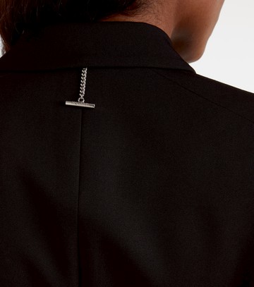 McQueen Single-breasted wool jacket