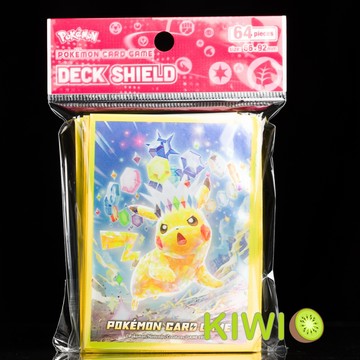 KIWI 🥝 PTCG 中文版 日版 太晶 星晶 皮卡丘 台灣官方卡套 寶可夢 卡套 高光版