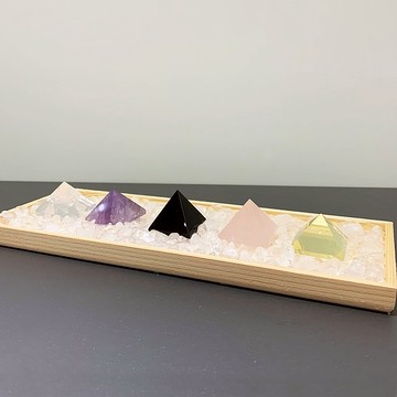 【送禮必備禮物】-水晶塔能量套組 辦公室裝置擺飾 擺件