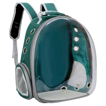 skylife 全景透明太空包 進口PC+600D牛津布  29 x 27 x 42cm  綠色  1個