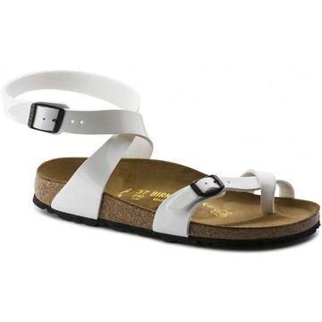BIRKENSTOCK 勃肯/Yara / 合成皮 / 白色