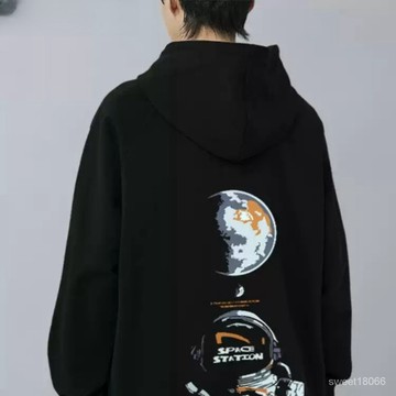 臺灣 男生衣服大學T 帽T連帽衛衣 美式寬鬆情侶款韓版大尺碼oversize連帽t 刷毛 加絨 長袖上衣1369