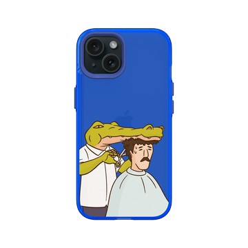 iPhone 15 Clear 激光藍 - Keigo - Barber