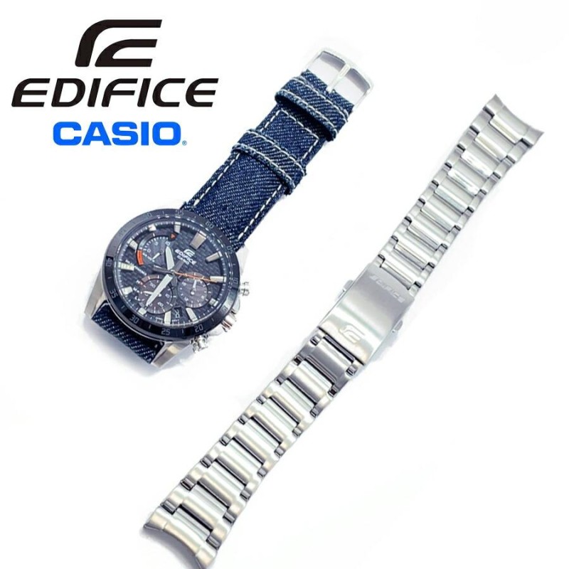 送料無料 CASIO カシオ EDIFICE エディフィス 岡山デニムコラボ メンズ 腕時計 EQS-930DB-1A アナログ ソーラー 太陽光発電  ブラック グレー シルバー | LINEショッピング