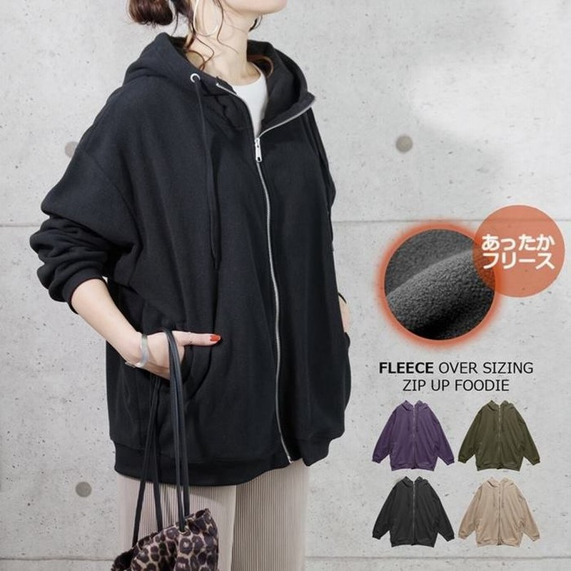 Anlulu フリース 長袖 パーカー ルームウェア 部屋着 レディース ファッション 秋 冬 30代 40代 ゆったり 大きいサイズ フード シンプル 無地 プチプラ 楽ちん ブラック M レディース 通販 Lineポイント最大2 0 Get Lineショッピング