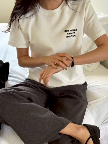 一穿就有精神的好比例棉T