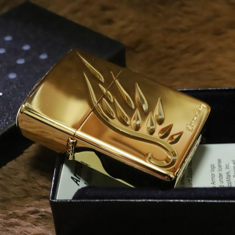 ZIPPO ジッポー ライター アーマー V-WING ゴールドタンク ゴールド