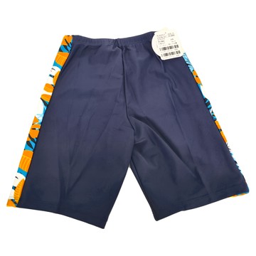 Summer Love 夏之戀 loveteen kids 小男七分泳褲 適合身高125-135cm  10  藍色 + 橘色