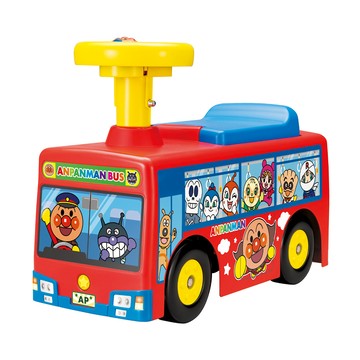 Anpanman 下一站停靠！麵包超人 公車造型乘用車