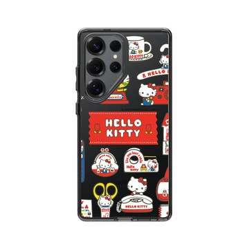 Galaxy S25 Ultra Clear 酷墨灰 - 三麗鷗-Hello Kitty - Sticker-Hello Kitty生活小物