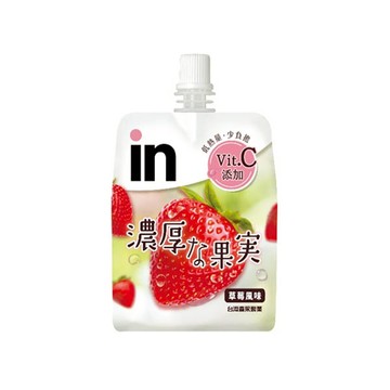 森永in果凍濃厚果實150g-草莓