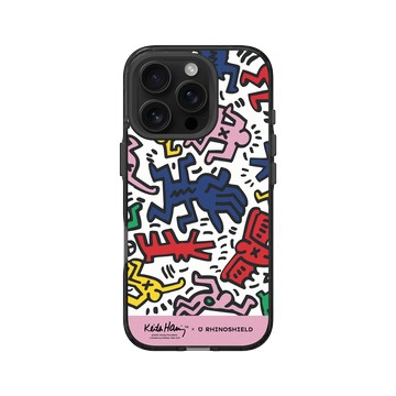 iPhone 16 Pro Clear 酷墨灰 - Keith Haring - Icons