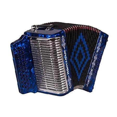 Montanari 3112 G Acordeon SOL Azul Accordion GCF