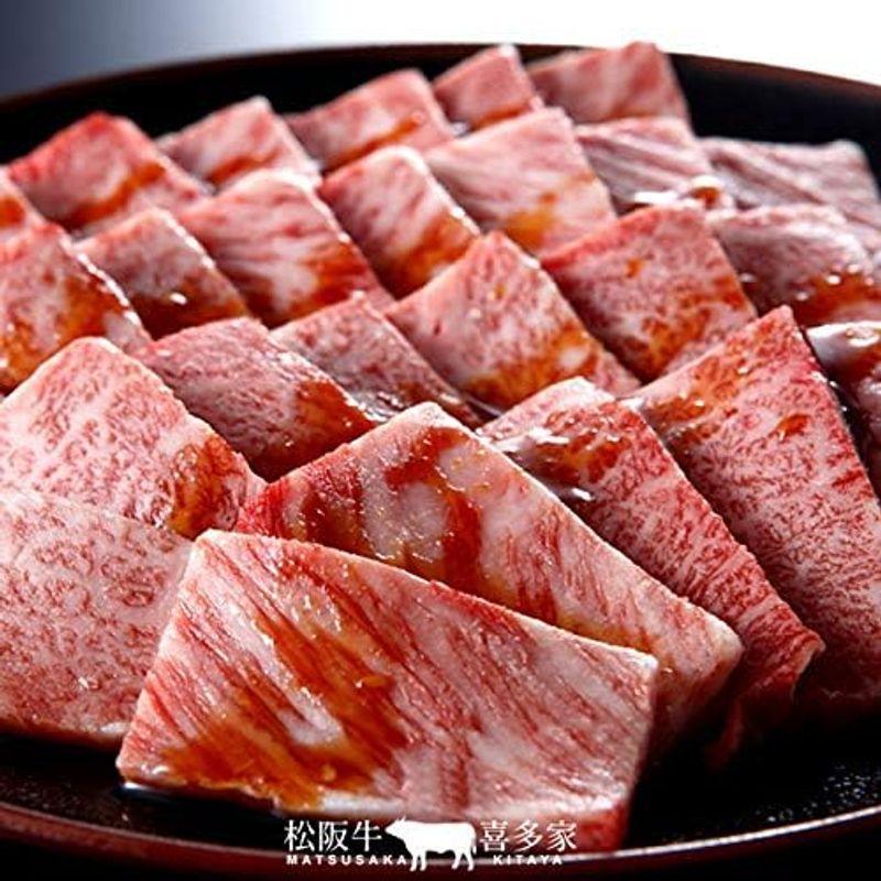 松阪牛 ギフト 焼肉用 極上肩ロース400g［特選A5］木箱入三重県産 高級 和牛 松坂牛 ブランド 牛肉 松阪肉の喜多家 焼き肉