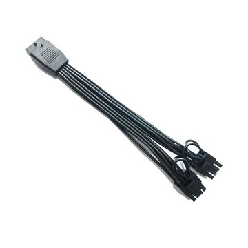 12VHPWR顯卡電源轉接轉換線12+4母轉雙頭6+2 16PIN ATX3.0PCIE5.0【宜家良品百貨】