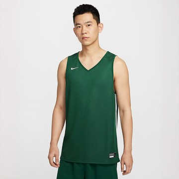 NIKE MENS STOCK PRACT JSY 2 男雙面運動背心 綠-IB8827341