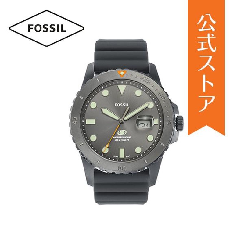 フォッシル 腕時計 アナログ クォーツ メンズ グレー シリコン FOSSIL BLUE FS5994 2023 夏 FOSSIL 公式 |  LINEショッピング