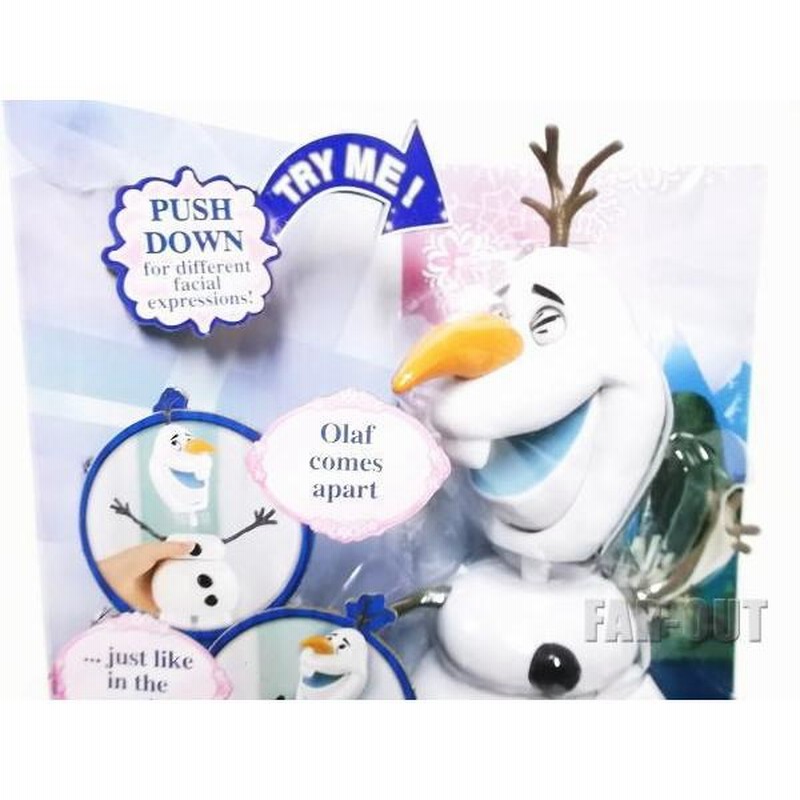 アナと雪の女王 スノーマン オラフ アクションフィギュア ドール 人形 ボックスケース入り ディズニー 通販 Lineポイント最大get Lineショッピング
