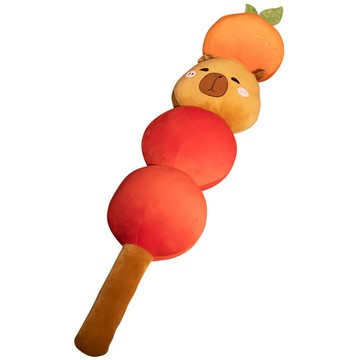 抱枕/抱枕套/芯 水豚抱枕 150cm 萌寵陪睡 床頭倚靠 長條好抱 可拆內膽 毛絨