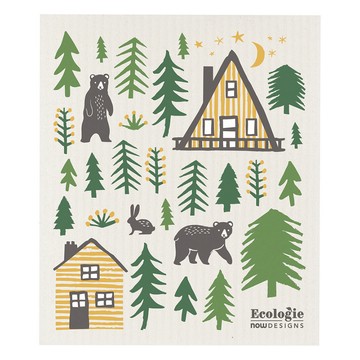 NOW 瑞典環保抹布 山野樂活  20 x 17 x 0.1cm  1個