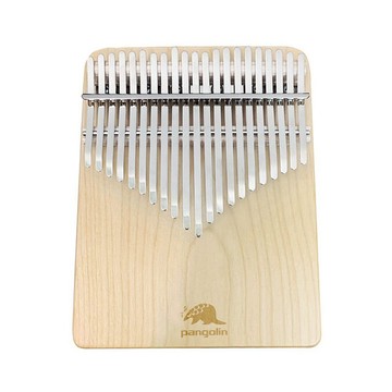 21音白樺木板式實木卡林巴琴銀色鋼片 送書包+擦琴布+調音器