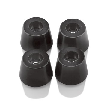 環保橡膠微波爐腳墊機箱儀器腳墊家具桌椅防滑腳墊錐形機腳減震墊