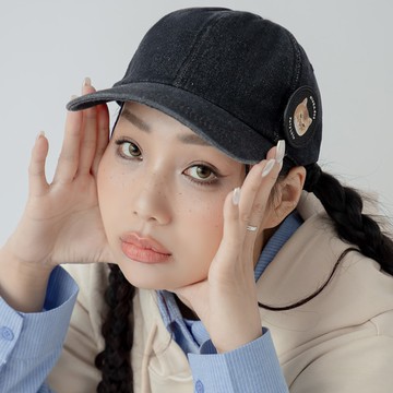 美式復古牛仔老帽(附布章)(MIND.A.DAY聯名)