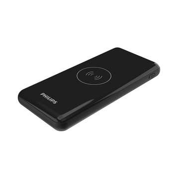 PHILIPS 10000mAh 20WQi無線 3孔輸出 行動電源(Qi無線充電_37Wh_具Wh標示)