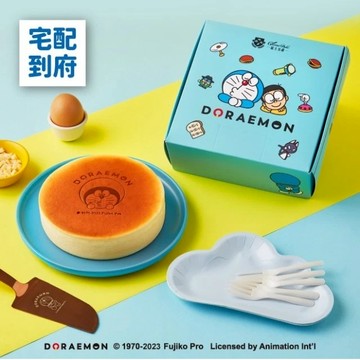 【起士公爵】哆啦A夢 蜜韻青檸乳酪蛋糕6吋(升級哆啦A夢玫瑰心蛋糕刀)
