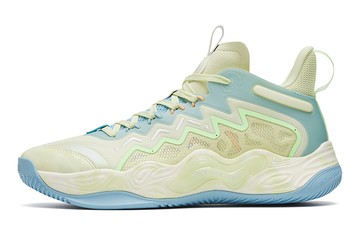 ANTA MAGIC CEMENT OUTFIELD BASKETBALL SHOES GREEN BLUE