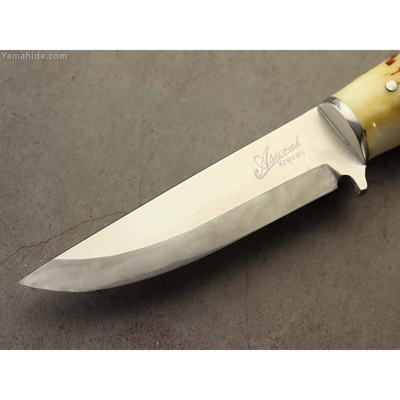 萩野 力 作 Pixie (ピクシー）スタッグ シースナイフ ,Riki Hagino Custom Knife