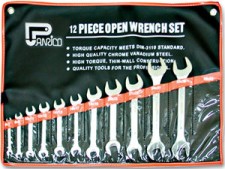 Panrico 百利世 台灣製造 12件式開口扳手組