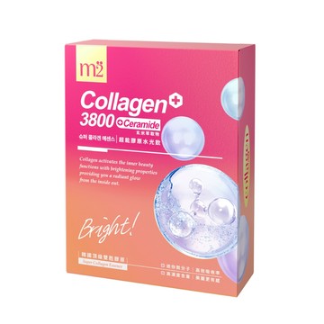 多件多折｜ 冬季補水【m2美度】超能膠原水光飲(4入/盒)