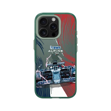 iPhone 16 Pro Clear 憂墨綠 - Alpine - BWT Alpine Formula One Team A524 France