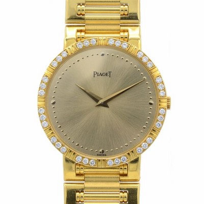 PIAGET【ピアジェ】クォーツ ダイヤベゼル YG 422478 シャンパン